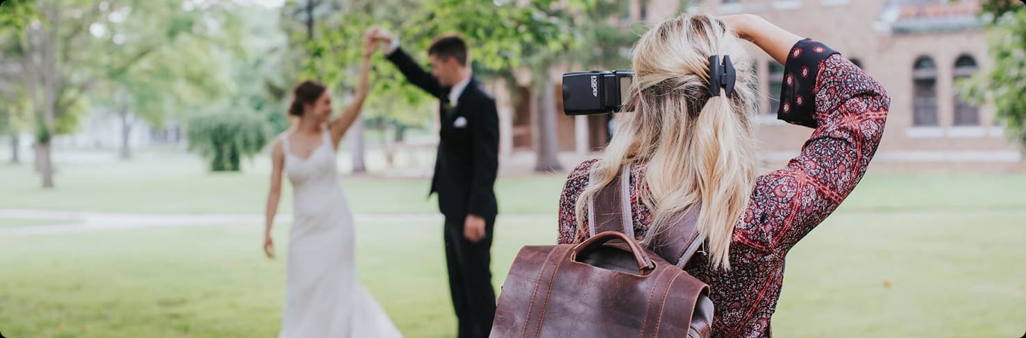 Fotograaf aan het werk